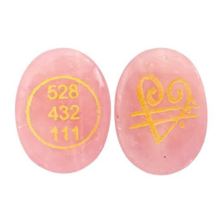 Rose Quartz Zibu Coin(1 KG)