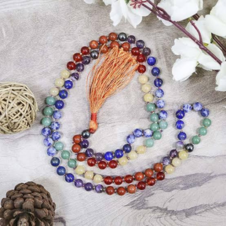 Seven Chakra 108 beads  Jap Mala (1 KG)