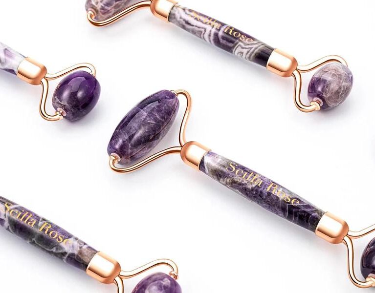 Amethyst Face Roller (1 KG)